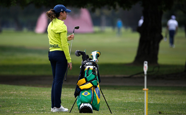 Golfistas brasileiros no Jogos Pan-Americanos Santiago 2023